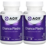 Advanced Orthomolecular Research Chanca Piedra 찬카 피에드라 잎 추출물 500mg 90정 2병 : 건강한 캡슐
