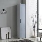 도어 틈새 수납장 300 슬림 폭좁은 얇은 심플한 키큰 높은 선반장 옷장 주방 베란다 : 포어리프