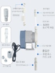 정량 계량 펌프 다이어프램 알카리 부식방지 화학 실험실 : 라이크 유