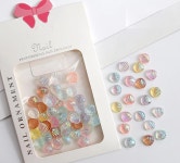 네일파츠 여름 조개 불가사리 소라 3종 1팩(50개입) 아쿠아 바다 : 네일장터