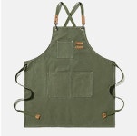 1+1 예쁜 캔버스 앞치마 5컬러 신혼 신혼부부 바리스타 카페 화방 공방 네일샵 미용실 미술 어린이집 집들이 주머니 : 만월장