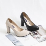 다이노 10cm 255 - 265 무료배송 빅사이즈 가보시 메리제인 하이힐 : 다신어슈즈