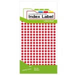 [3개] (지름5mm) 원형 스티커 유니온 (단색) (13매입) (UL-2303-3R) (적색) : 제이더블유허브