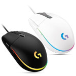 로지텍 G102 2세대 LIGHTSYNC 정품 게이밍마우스 게임용 노트북 벌크 블랙 : N프리미엄쇼핑몰