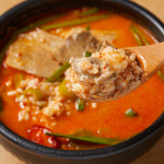동백국밥 부산 매운 실비국밥 600g 한돈 밀키트 극강의 매운맛 : 동백국밥