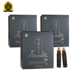산삼수복 (20ml x 30병) - 2+1 박스 7년근 야생 산양산삼 추출액 원액 100% 명절선물 : 메디포웰빙