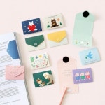 [3개] 문학 마그네틱 북마크 카드 : 제이더블유허브