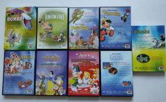 [중고] DVD 디즈니 애니메이션 명작 동화 9종 DVD 세트 영어 우리말 녹음 : 티파니코트노몰