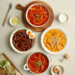 토끼분식 즉석떡볶이 2인분 X 4개 [총8인분] 밀떡볶이 맛집떡볶이 떡볶이밀키트 국물떡볶이 : 토끼분식