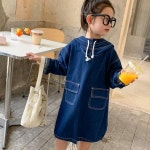 예림 유아 데님후드 원피스 어린이집 아동 실내복 키즈 유치원 등원복 : 꿈꾸는 밀리언 셀러