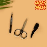 눈썹길이가위 눈썹정리빗 : UGLYMALL