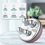3D 페이셜 롤러 마사지 페이스 리프팅 장치 스킨 퍼밍 EMS 마이크로 전류 피부 강화 부종 제거 페이드 잔주름 마사지 기계 : 젊은코퍼레이션