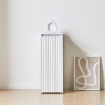 템바보드 선반 슬림 보조장 정수기 다이 부엌 주방 사무실 탕비실 다용도 거치대 홈카페장 틈새 미니 낮은 작은 소형 폭 좁은 받침대 나무 우드... 