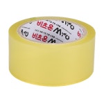 비츠온 OPP 박스테이프 포장 테이프 48mm 50M 투명 미색 낱개 : 에스에스이엔씨
