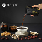 바른 농장 프리미엄 천마 담은 원기회복 흑염소 진액 효능 흙염소 즙 엑기스 선물세트 : 리딩 피플
