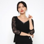 (스포츠댄스복 상의 26300) 댄스스포츠복 티셔츠 : 태양이네