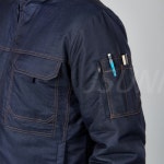 지벤 ZB-J2153 ZBJ2153 데님 지벤점퍼 현장작업복 작업복동복 : 로드세이프티