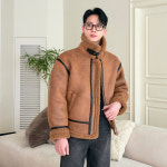 소호 무스탕 자켓 (카멜베이지) : 하오칸