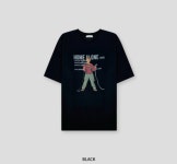 F/W 1990 케빈 프린팅 반팔티 남녀공용 티셔츠 3컬러 : 태가나네