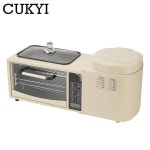 간편식사 쿠커 오븐 전기 기계 다기능 밥솥 베이킹 프라이팬 가정용 빵 피자 면 보일러 자취 : 베베망고