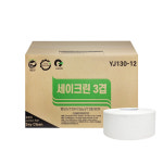 점보롤 공중화장실 대용량 티슈 롤 화장지 업소용 250M 16롤 1박스 : 따봉쇼핑