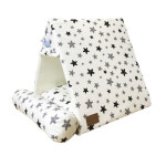 쿠션단독사용 접이식 트라이앵글 애견하우스(화이트 50cm) 실내집 고급 펫 : 지로지로샵