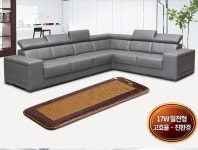 한일의료기 두꺼운 방수 투톤 전기방석 3단 매트 쇼파매트 50x 130(cm) : 판다생활용품