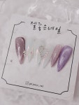 수제네일팁 웨딩파티네일 : 젤좋은네일