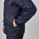 지벤 ZB-J2153 ZBJ2153 데님 지벤점퍼 현장작업복 작업복동복 : 로드세이프티