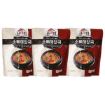 산더미 소뼈해장국 이용식 우거지 시래기 해장국 100% 소뼈 850g 3팩 6팩 아이큐샵 : 아이큐샵