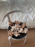 [myomeong묘멍]1+1베어빈(곰키링 2 color) : 묘멍myomeong