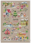 산타빌리지-1(Santas Village-1)[SO-G89] 도안만 : 십자수센스