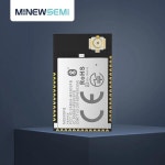 Minewsemi 32 GPIO 북유럽 블루투스 LE 5.0 블 모듈 IPEX 포함 MS50SFB3 nRF52810 -96dBm : 아고라컴퍼니