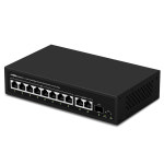 ipTIME PoE 8포트 기가 스위칭허브 네트워크 인터넷 랜 스위치허브 2포트 업링크 : ipTIME 쇼핑