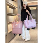 높이조절 3단 여행용가방 바퀴달린 접이식 이민캐리어 : SKY KOREA