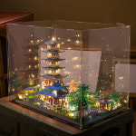 미니블록 서호 나무탑 정원 빌딩 DIY 조립블럭 성인 고난도 : BRAINFOUR