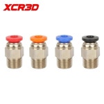 XCR3D프린터 부품 PC4-01 스트레이트 스루 공압 피팅 V6 공급 어댑터 42 E3D 1.75mm  엔드 용 PTFE 튜브 : 아고라컴퍼니