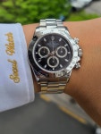 롤렉스 데이토나 블랙 스틸토나 116520 신형버클 (Rolex Daytona Black Steel Bezel Ref.116520) : 서울워치