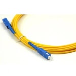 피버 패치 케이블 SM G652D 9/125 심플렉스 3.0mm 코드 점퍼 옐로우 LSZH 재킷 SC UPC-SC UPC 10개 : 아고라컴퍼니