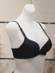 휠라언더웨어 여성 에센셜 베이직 와이어브라 FI4BAG1642FBLK : NC수원터미널 휠라언더웨어
