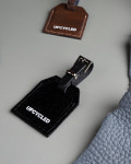 DIY키트 여행용 네임텍 10개 커버형 자투리가죽 새활용 업사이클링 UPCYCLED : 가죽공예 연지공방