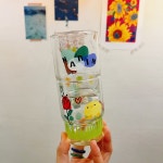 강서구 서울 커플데이트 전사지클래스 나만의 유리컵 만들기 유리공예 공방 원데이클래스 : 글라스앤드 제이와이크래프트