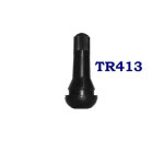 10 x TR-413 고무 스냅인 튜브리스 타이어 밸브 : 홀리센스
