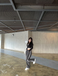 트랙 와이드 데님 팬츠 : 도헤 Dorer