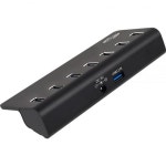 USB멀티허브 호환 C타입허브 HDMI 노트북 USB3.2 GEN2 7포트 허브 10Gbps 블랙 컴퓨터 N : 아홉시나무아래