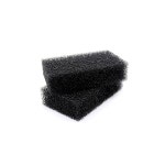 블랙 검정 수세미 20개 필터수세미 독일정품 우레탄 수세미 대박 풍성한 거품 직사각형 스펀지수세미 코팅용기 가능 : 만월장