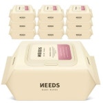 니즈 99% 초순수 11단계 정수 피부진정 대용량 아기물티슈_캡형 120매 10팩 : 보성컴퍼니