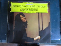 Chopin/Martha Argerich/24 Préludes,Op.28/Préludes Nr.25, Op.45 · Nr.26, Op. Posth. (LP/중고엘피/수입) : 도라지 레코드
