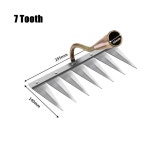 isfriday 잡초 괭이 쇠갈퀴 쇠스랑 끌개 밭갈이 농기구 : 라앤루