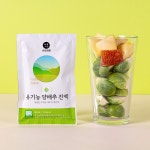 바로생활 유기농 양배추사과즙 90ml 20포 1박스 임산부 양배추착즙 : 바로생활